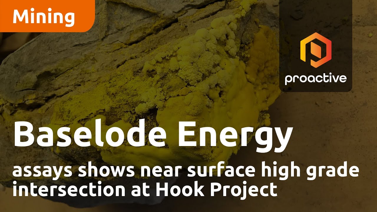 Baselode Energy assays shows near surface high grade intersection at Hook Project