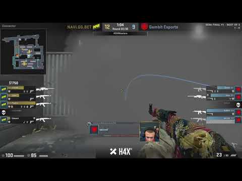 Navi Magic - Navi vs Gambit (Train) CORSAIR DreamHack Masters Marseille 2018