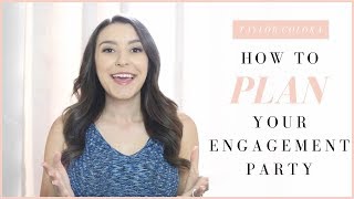 How to Plan an Engagement Party