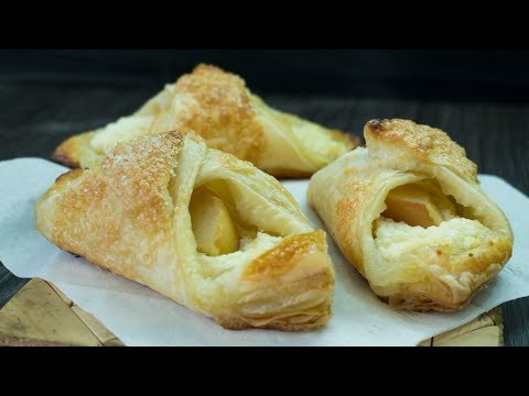 Apple Cheese Danish | Puff Pastry Recipes