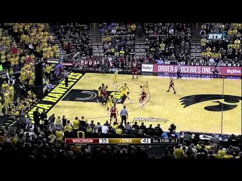 Jarrod Uthoff Deep 3 vs. Wisconsin