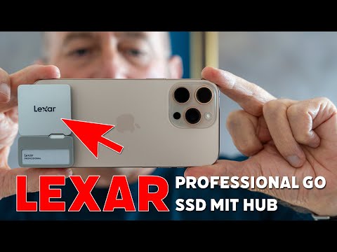 Extra-Speicher: Lexar Professional Go SSD mit HUB
