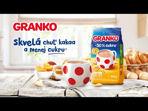 NOVÉ GRANKO menej cukru