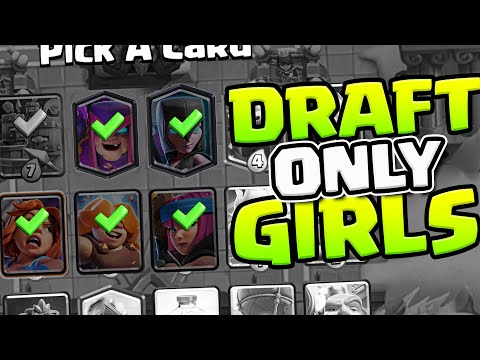 I Draft ONLY GIRLSin Mega Draft