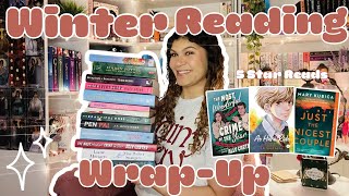 2026 WINTER READING WRAP UP 🤍 | 13 BOOKS | BOOK REVIEWS | December January & February Reads