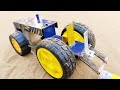 Home Made Top Diy Tractor And Tractor Machine Mini Diy Rc Motor Tractor Villagefarming Science