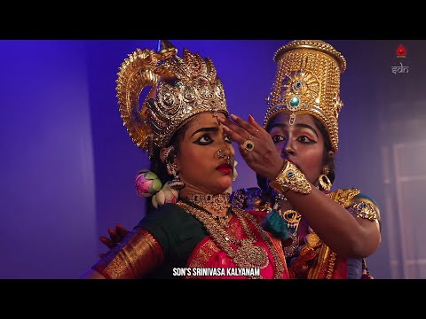 SDN's Srinivasa Kalyanam - (captured from the side stage)- Sridevi Nrithyalaya -Bharathanatyam Dance