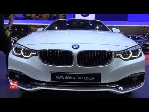 2019 BMW 4 series 420i Grand Coupe - Exterior And Interior Walkaround - 2018 Paris Motor Show