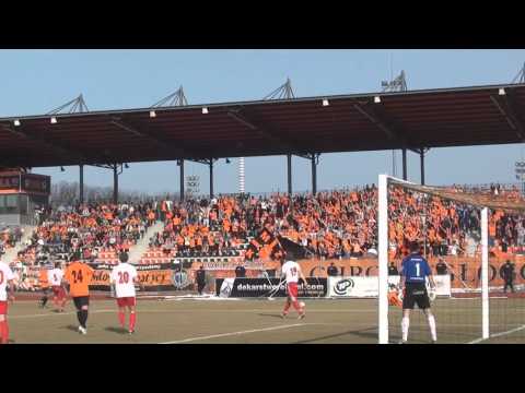 17 III 2012 - Chrobry Głogów - Zagłębie Sosnowiec. II liga - grupa zachodnia.