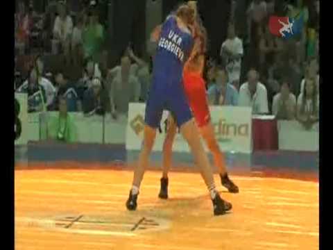Cadet Worlds Women 40kg Final - Mariya Georgiyeva (UKR) vs. Marina Doi (USA)