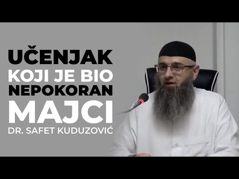 Učenjak koji je bio nepokoran majci - dr. Safet Kuduzović