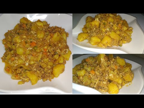 Simply and quick potatoe with minced meat porridge/(Ramadanspecial) #Ramadan #food