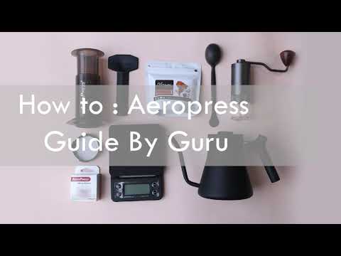 Hướng Dẫn Pha Cà Phê Với Aeropress