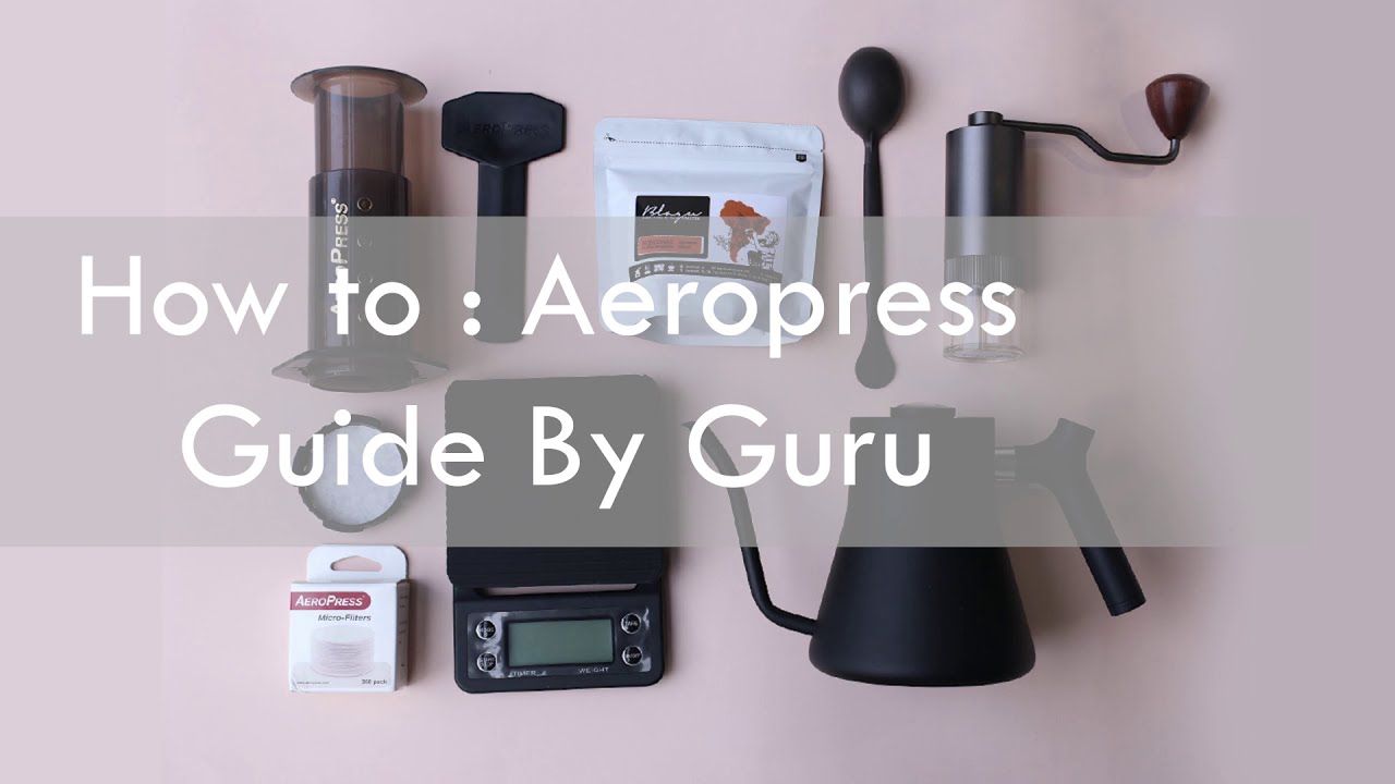 Hướng Dẫn Pha Cà Phê Với Aeropress