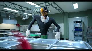 Woody Woodpecker Goes to Camp   Delivery Guy Helps Woody Escape from Buzz' Freezer