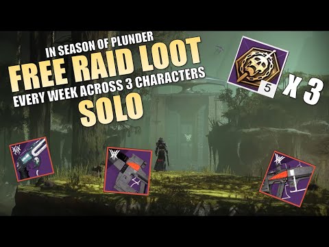Solo FREE Spoils of Conquest and Raid Loot! [Destiny 2]