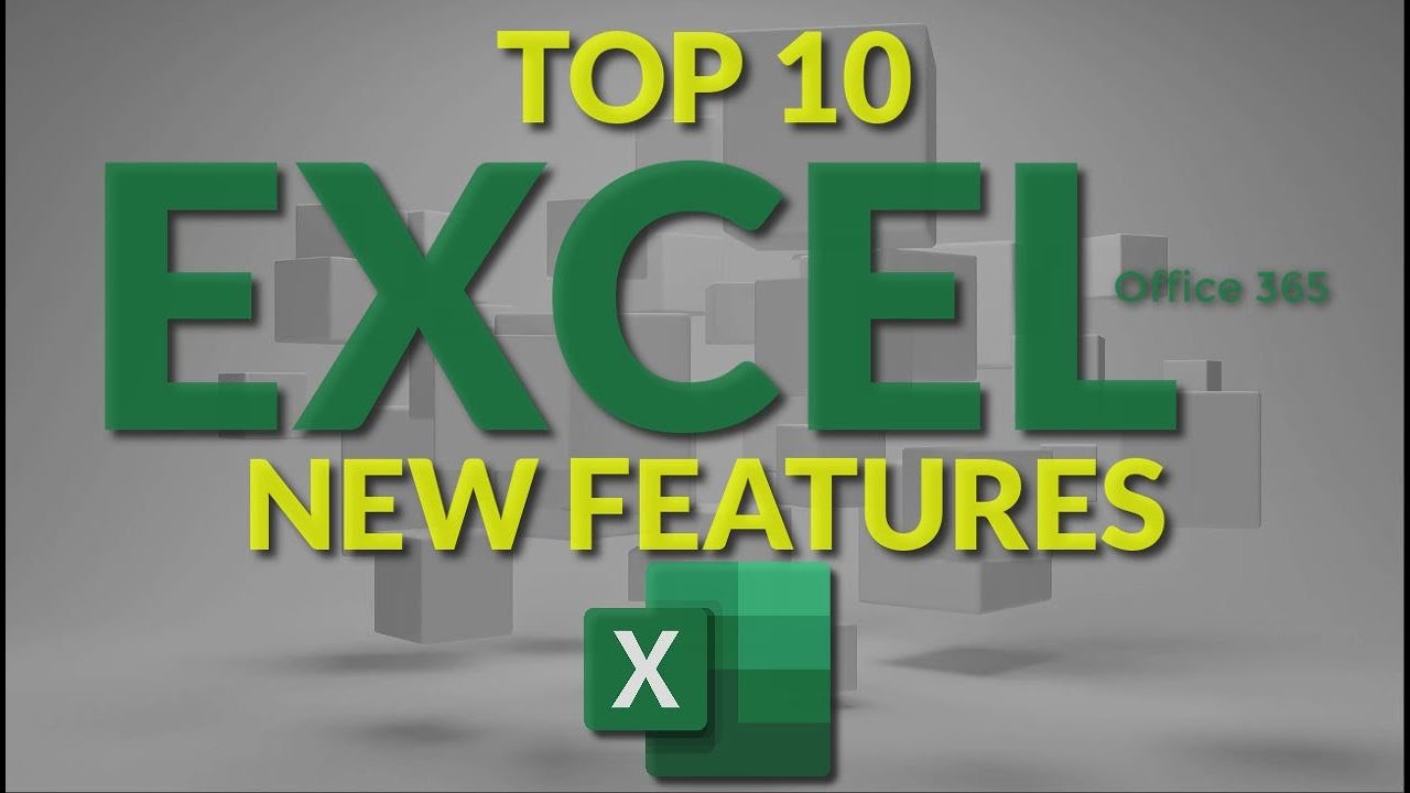 Top 10 Excel New Features