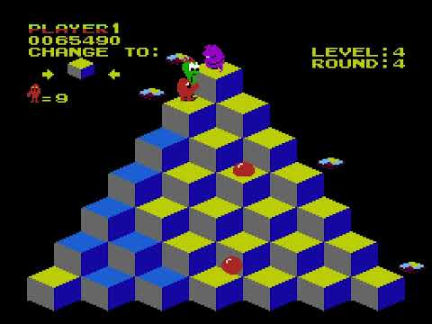 [TAS] NES Q*bert by unagi in 22:25.42
