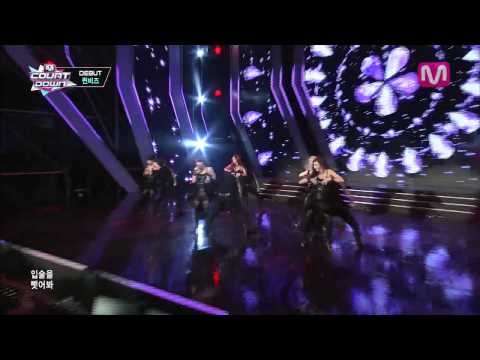 퀸비즈_Bad (Bad by Queen B'Z@Mcountdown 2013.8.8)