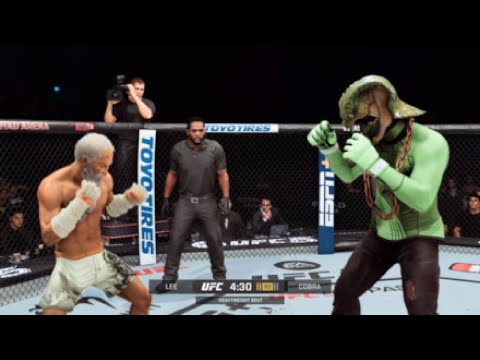 UFC 5 - Old Bruce Lee vs. Green Cobra - Super Dragon