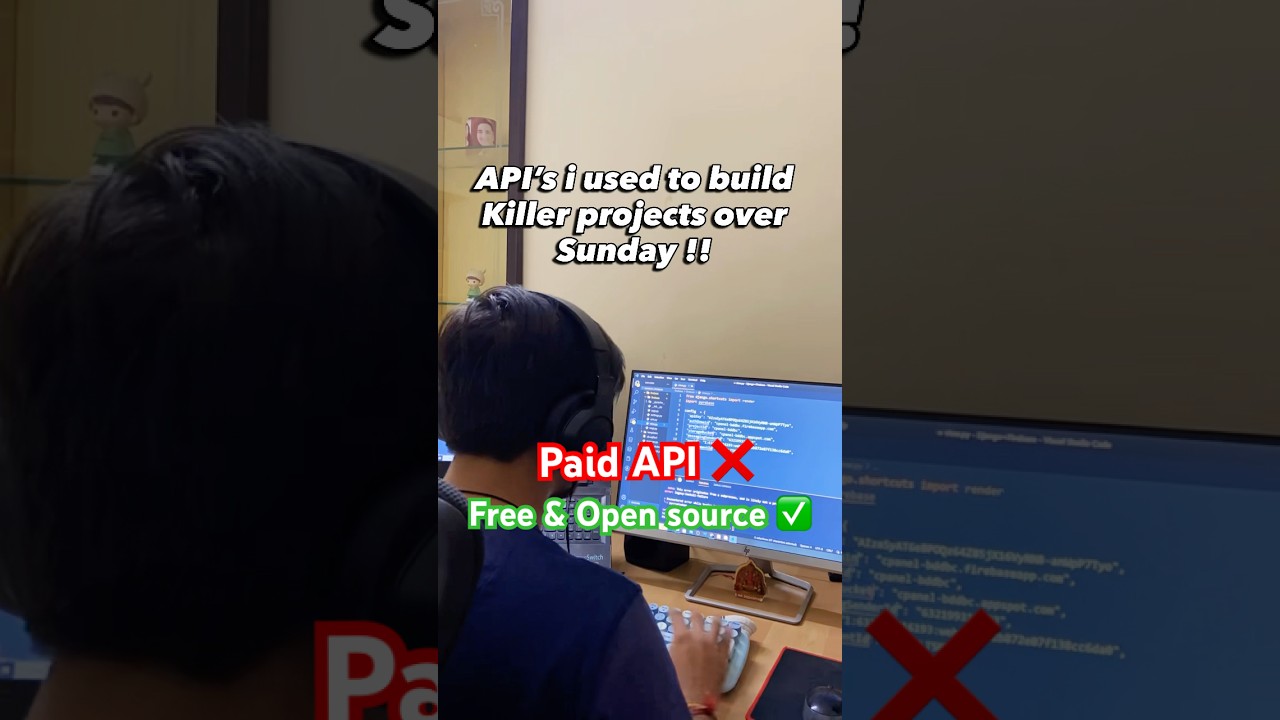 Free APIs Most Developers Don't Know About #coding #tutorial #api
