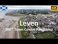 Leven - Town Centre Panorama | Scotland | UK - 4k 360°
