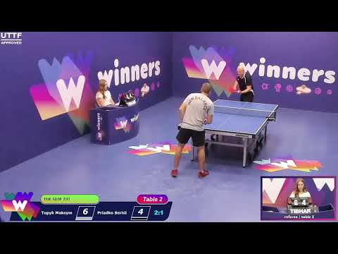 Winners League  12.09.21 Tupyk Maksym - Priadko Serhii 20:30