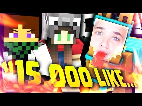 SI VOLAAA 15.000 LIKE CHALLENGE - Minecraft ITA
