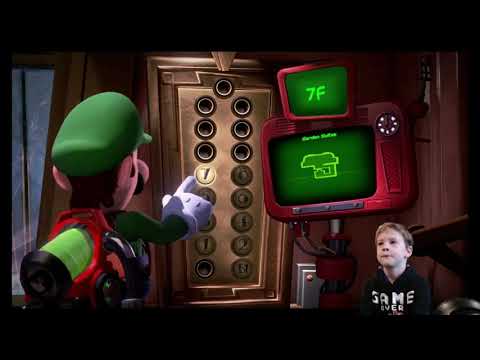 Luigi's Mansion 3! Floor 8 and 7 Polterkitty chase! walkthrough. Part 9