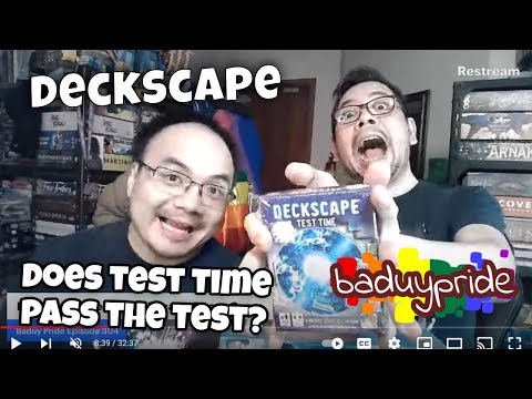 Deckscape: Test Time Escape Room Game [Baduy Pride Episode 304]