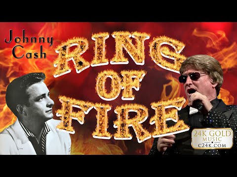 RING OF FIRE - 24K Gold Music Shows - Johnny Cash Signature Song - Oldies But Goodies - 60s LIVE