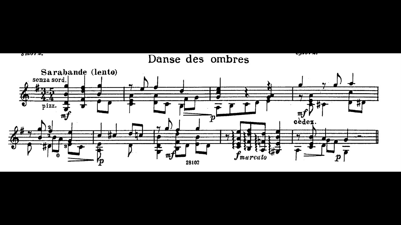 Eugène Ysaÿe - Sonata No. 2 for Violin, Op. 27 (1923) [Score-Video]