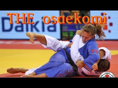 【柔道】押さえ込み技こそ寝技 of 寝技！関節技や絞め技も甲乙つけがたいが・・ 【凄技】women’s judo osaekomi newaza