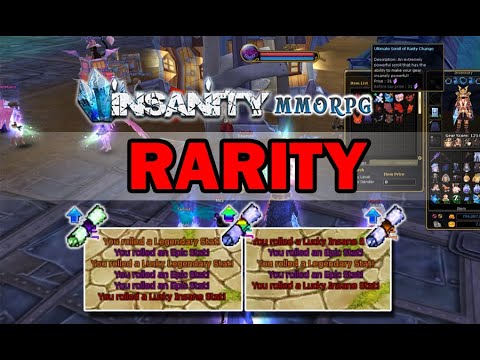 Insanity Flyff - Item Rarity System