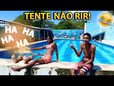 TENTE NÃO RIR OU SER ARREPENDERA = CAIRÁ NA PISCINA MAIS FUNDA!! ( TEM 3 VIDA ) [ MARLON VLOG ]