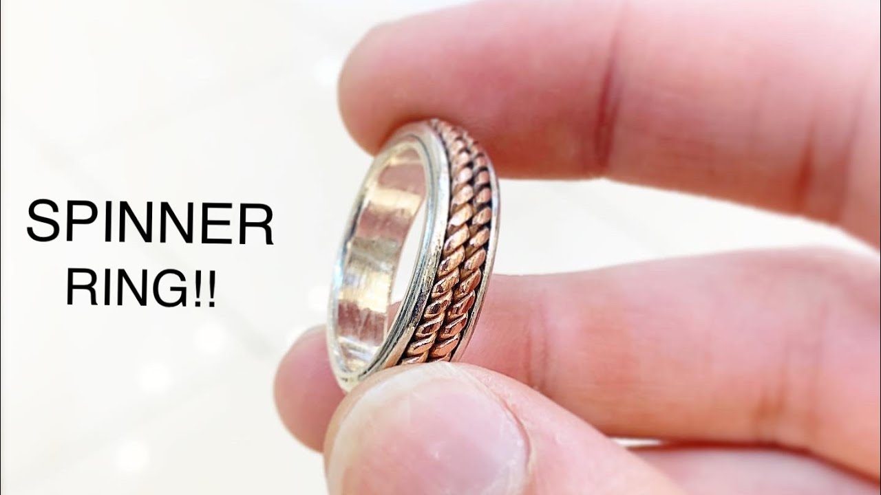 Watch video Silver and Copper Spinner Ring! Making Ring! Jewelry Making | How its Made | 4K Now Silver and Copper Spinner Ring! Making Ring! Jewelry Making | How its Made | 4K