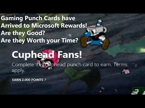 Gaming Punch Cards on Microsoft Rewards - Overview and Impressions