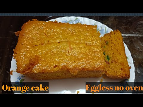 Orange Cake recipe | eggless sponge cake | tea time | ఆరంజ్ కేక్ | @Prasantifoodandvlogs