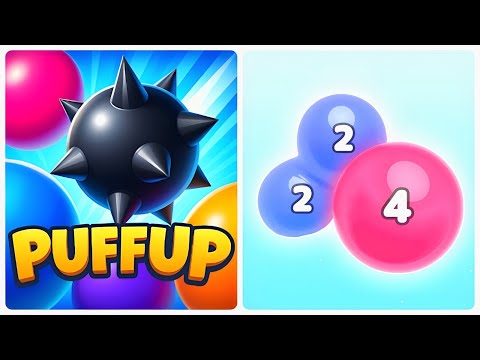 Puff Up VS. Melty Bubble 2048 - All Max Android Gameplay, IOS Game  
