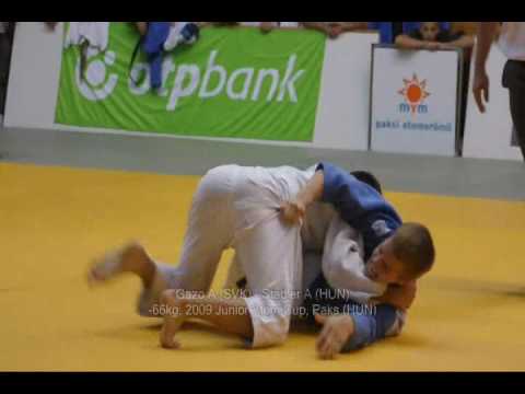 Judo 2009 Paks -66kg Gazo A (SVK) - Stadler A (HUN) - Junior Atom Cup