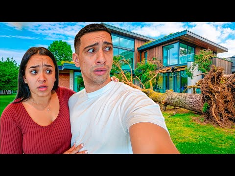 Un albero ha distrutto la nostra casa…