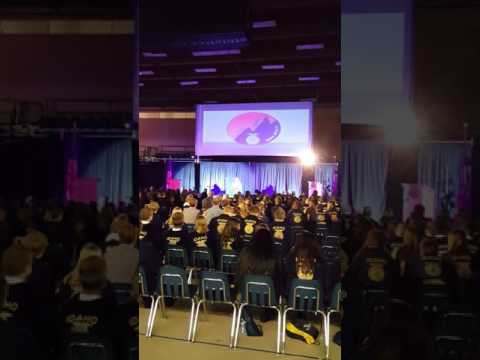Rylee Loucks, Marsing FFA, Idaho State FFA leadership conference. 2017, cover of Burning House