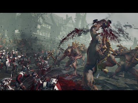 Total War Warhammer - Blood for the Blood God Gameplay (Blood and Gore DLC)