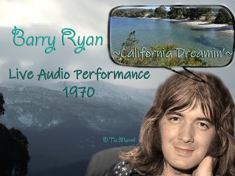 ❤ Barry Ryan Live Vocal On Air "California Dreamin' " May 29th ,1970 Fanmade Video & Repaired Audio