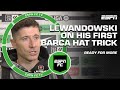 Robert Lewandowski on his FIRST LALIGA HAT TRICK 🗣️ 'This match will make us STRONGER' | ESPN FC