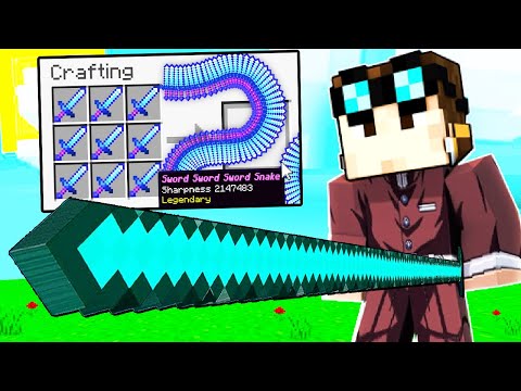 CRAFTO THE LONGEST SWORD IN MINECRAFT ON DEMON DIFFERENCE!!