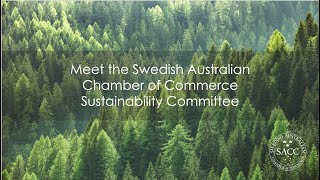 Meet the Swedish Australian Chamber of Commerce Sustainability Committee