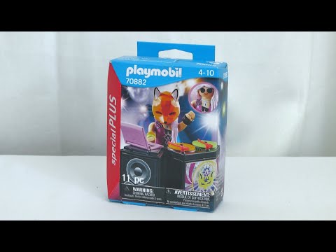 Unboxing Playmobil : La DJ (2022) – 70882