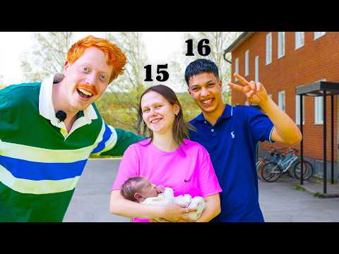 Lever en dag med Sveriges yngsta mamma