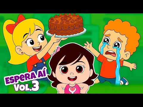 Espera aí 🎂 Yasminzinha 🎉 Volume 3 🍰 Música Gospel Infantil - Desenho